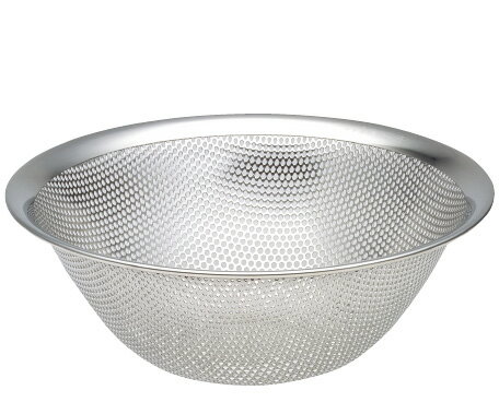 柳宗理　18-8　パンチングストレーナー　19cm BSTR0902