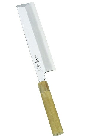 正本　本霞・玉白鋼　東形薄刃庖刀　150mm　KS0615 CHKA0401