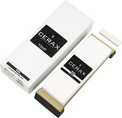 CERAX 純白超仕上砥石(#8000) 8080　（ゴム足PC台付） CTOI5403