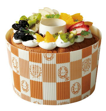 Shiffon Cake - シフォンカップ（25枚入） SC841 エンブレム白　150×100mm DCFN1402