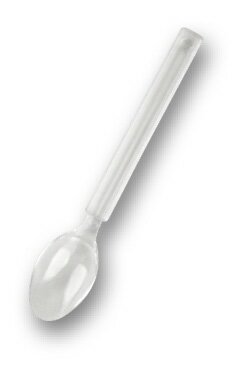 エクセレンス　コーヒースプーン　クリア(100本入)　ソリア　CT10163 NSLA4401