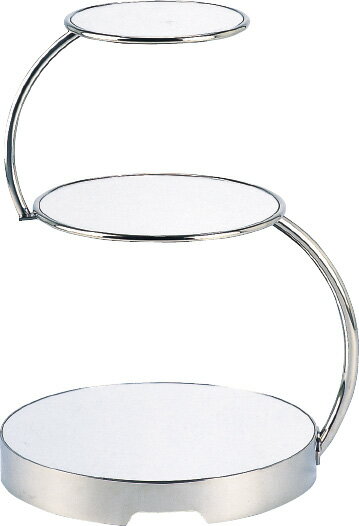 SW　18-8　S型　3段ピュアーケーキスタンド　1426−0033 NWCS0301