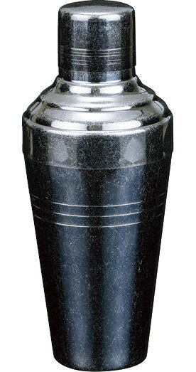 18-8 バロン カクテルシェーカー（A）アンティークシルバー　3300345 PCTS1504