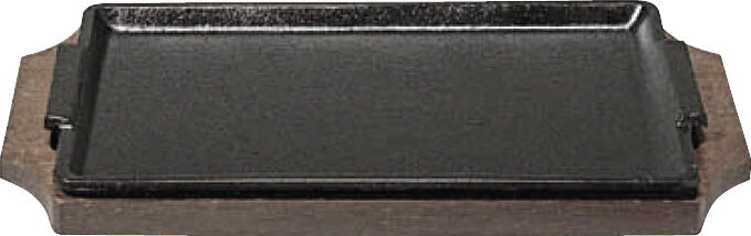 トキワ　ステーキ皿　デラックス角S型29cm　322 PSTC1901