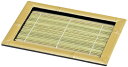 M 正角竹そば皿 白木塗(底板付)本体 S−7−13 RSBS2601