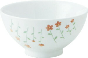 CVP　茶碗　花畑　(赤)　83NCVKO SKJW0601