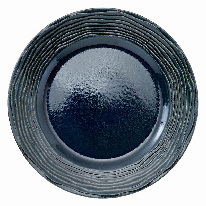 KOYO グラウ゛ェール アビスブルー 17.5cmプレート 13781307 HOTEL&RESTAURANT TABLEWARE vol.24