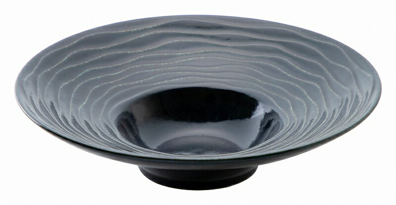 KOYO グラウ゛ェール アビスブルー 23cmブロードリムボウル 13781324 HOTEL&RESTAURANT TABLEWARE vol.24