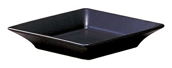 KOYO スクエアー マットブラック 10.5cm深皿 14930018 HOTEL&RESTAURANT TABLEWARE vol.24