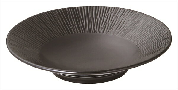 桐井陶器 MODERNO12.5 D&N （BK）シャローボウル19.5 DN36