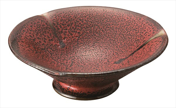 樂天商城 - 桐井陶器 MODERNO12.5 紅柚子天目高台4.3寸小鉢 286-13