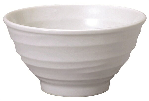 桐井陶器 MODERNO12.5 鳴門 5.0寸丼 白 296-22