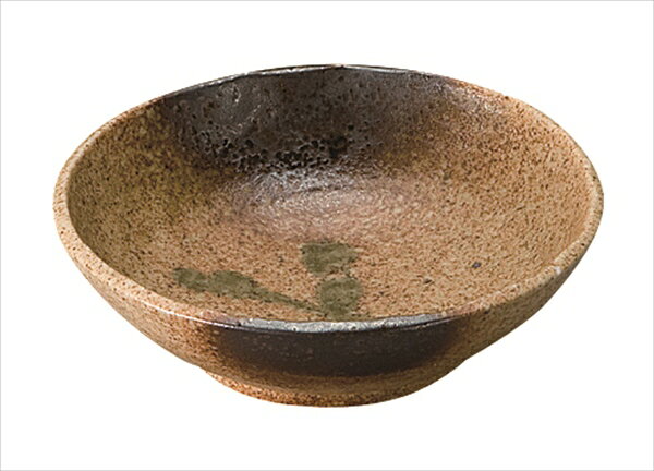 桐井陶器 MODERNO12.5 信楽織部 手びねり5.0浅鉢 03-03