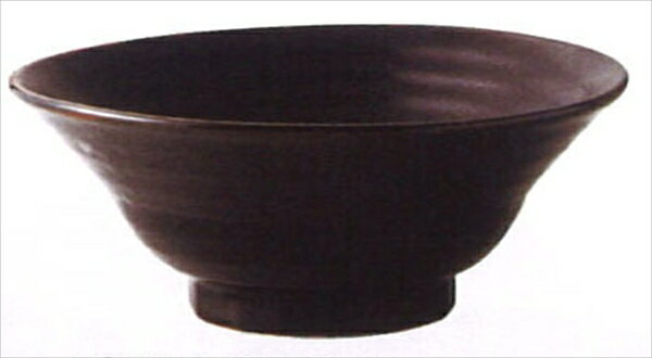 桐井陶器 MODERNO12.5 柚子黒天目 六兵衛7.0丼 048-A505