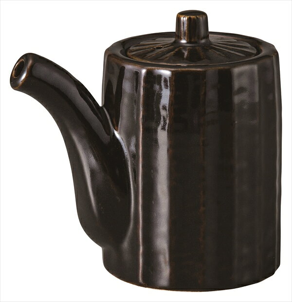桐井陶器 MODERNO12.5 黒 醤油差（小） 171-0071