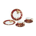 Noritake ノリタケ 花金彩 百合 ティータイムペアセット TP1035/4697-1 4697-1J/TP1035 カップ&ソーサー ティーカップ