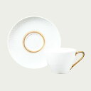 Noritake ノリタケ アミ ティー・コーヒー碗皿 カップ＆ソーサー 210ml （金） T5389L/1606 1605L/T94589 （銀） T5389L/1606 1606L/T94589