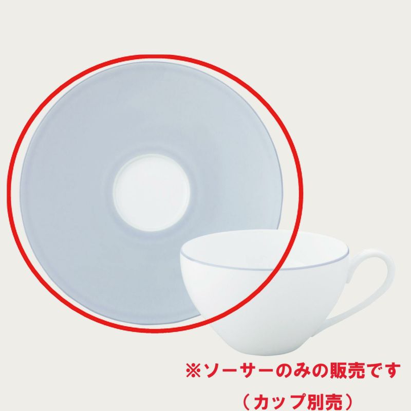 Noritake ノリタケ アルタ コレクション ソーサー（ソーサーのみ） 中皿 4枚セット スカイ 94989S/1697 1697L/94989S オイスター 94989S/1695 1695L/94989S