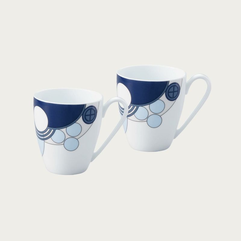 Noritake ノリタケ フランクロイドライト インペリアルブルー マグカップペア マグペアセット 300ml WP94957 1701 1701L WP94957