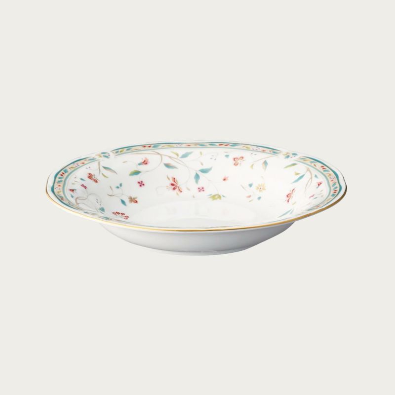 Noritake ノリタケ 花更紗 22.5cmディーププレート 大皿 59398A/4409 4409L/59398A