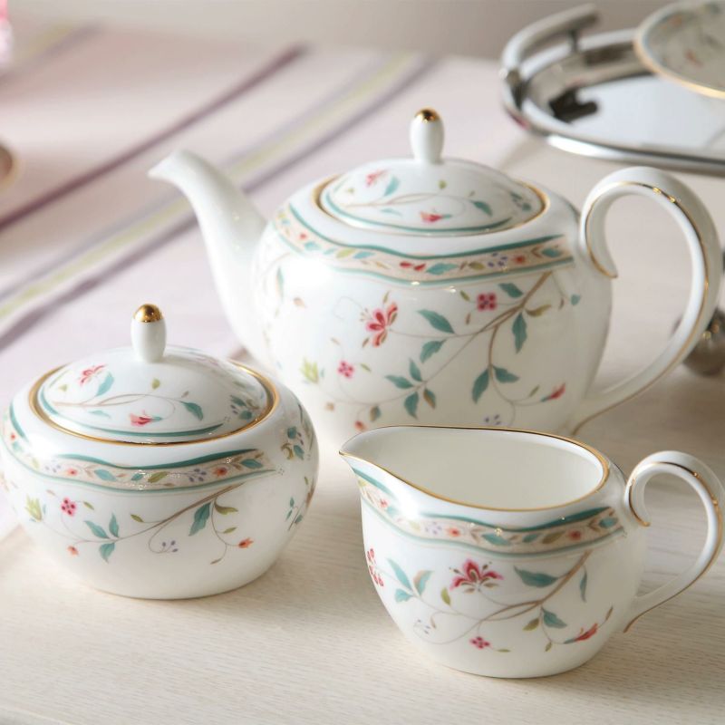 Noritake ノリタケ 花更紗 クリーマー(小) 150ml ミルクポット T50528A/4409 4409L/T50528A