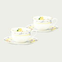 Noritake ノリタケ ジュヌフレール ティー・コーヒー碗皿ペアセット カップ＆ソーサーペア 225ml P59387A/4620 4620L/P59387A ティーカップ コーヒーカップ