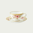 Noritake ノリタケ ハートフォード ティー・コーヒー碗皿 カップ＆ソーサー 190ml T97221/4861 4861L/T97221 コーヒーカップ ティーカップ