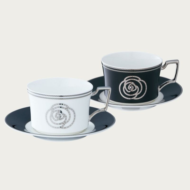 Noritake ノリタケ エイダン ティー・コーヒー碗皿ペアセット カップ＆ソーサーペア(色変り) 240ml P93687/4867-12 4867-12L/P93687