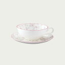 Noritake ノリタケ キューティーローズ ティー碗皿 ティーカップ＆ソーサー 180ml T58043A/9940 9940L/T58043A