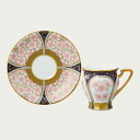 Noritake ノリタケ オマージュ コレクション コーヒー碗皿(色絵金彩桜文) カップ&ソーサー コーヒーカップ T52520/H-881 H-881J/T...