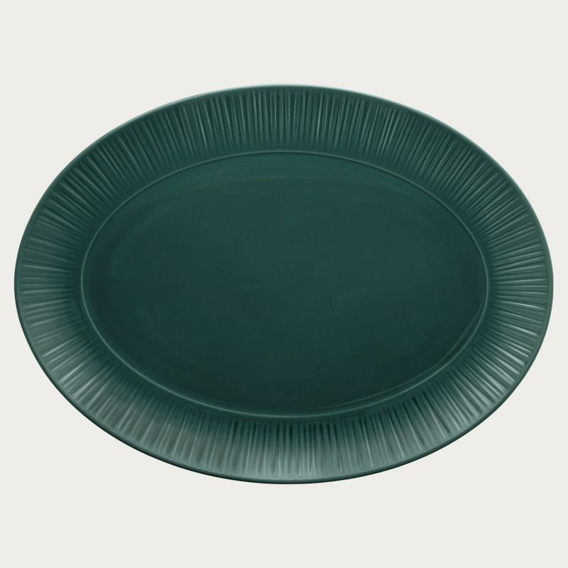 Noritake ノリタケ 37cmオーバルプラター 大皿 コニフェール アッシュ 90044/1724L...