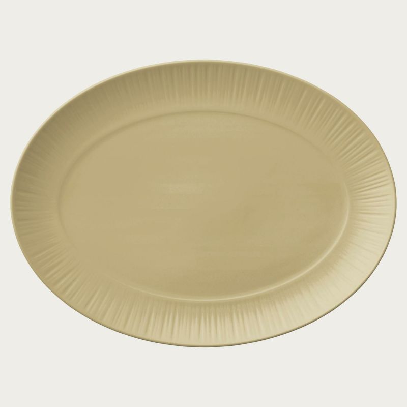 Noritake ノリタケ 37cmオーバルプラター 大皿 コニフェール アッシュ 90044/1724L...