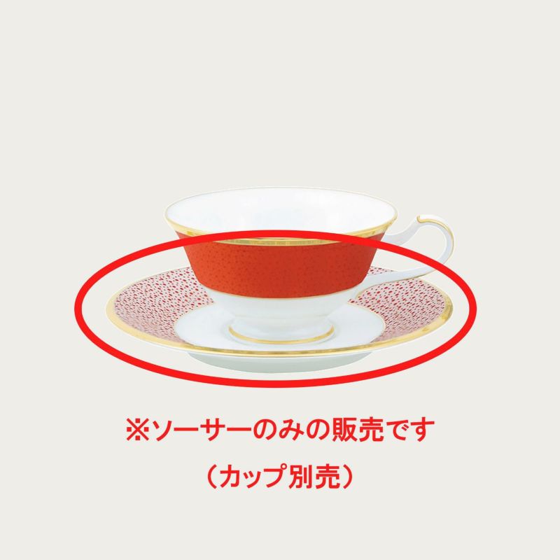Noritake ノリタケ ソーサー 中皿 4枚セット 朱小紋 59587S/4948 4948J/59587S 墨小紋 59587S/4949 494..