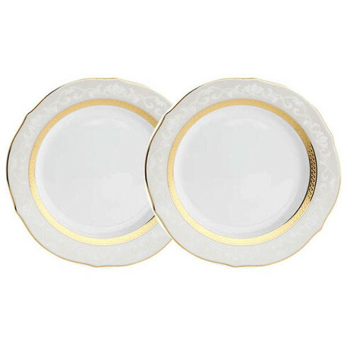 Noritake ノリタケ 23cmアクセントプレートペア 大皿 ハンプシャーゴールド HAMPSHIRE GOLD P91310/4335 4335L/P91310 ハンプシャープラチナ HAMPSHIRE PLATINUM P91310/4336 4336L/P91310