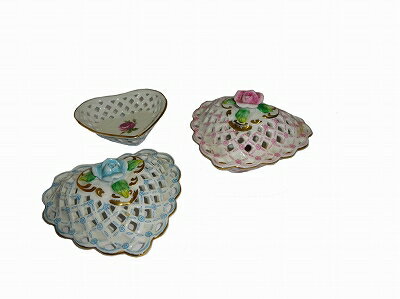 Noritake ノリタケ ポプリローゼ ハートペアセット TNT97-4 小物入れ【あす楽対応】