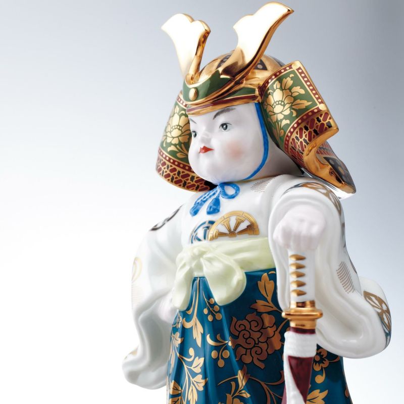 Noritake ノリタケ 端午の節句 置物“武者人形” 歳時記 YK150/AC193 AC193/YK150 [2]