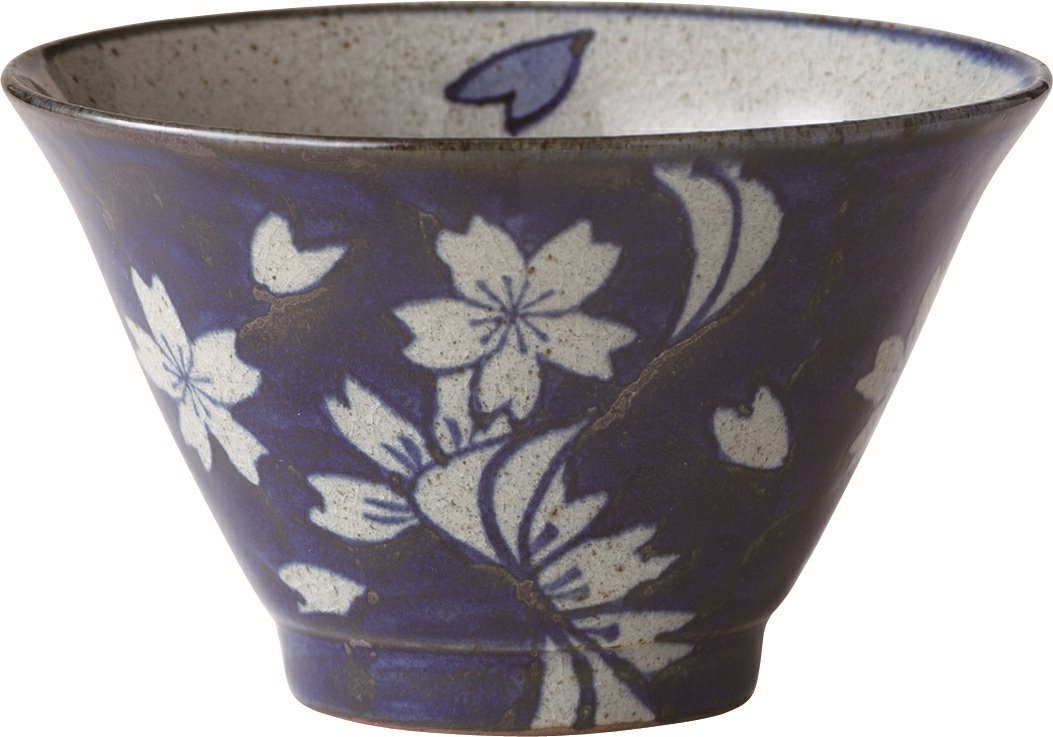 西海陶器 568碗 流水桜 18075 波佐見焼