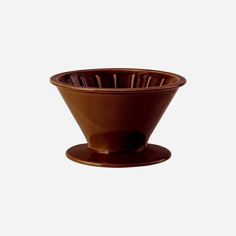 西海陶器 es dripper 飴釉 19594 波佐見焼