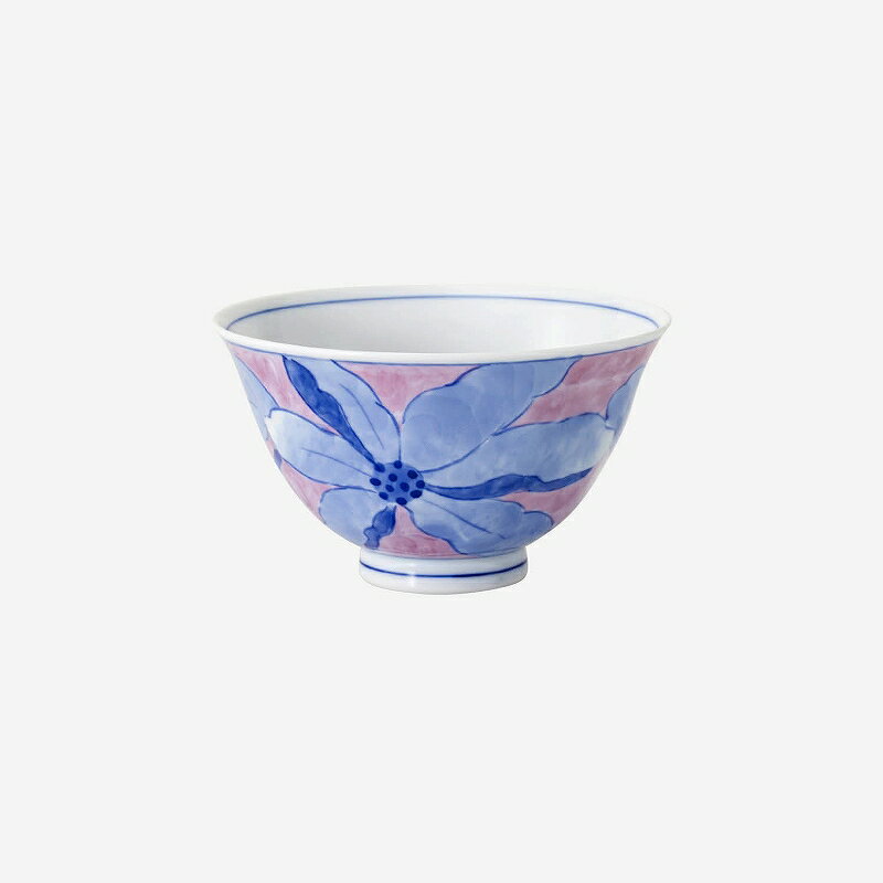 西海陶器 モクレン 軽量碗 紫 25428 波佐見焼