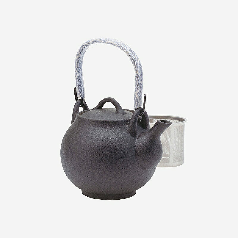 西海陶器 玄(くろ) SS新土瓶 25531 波佐見焼