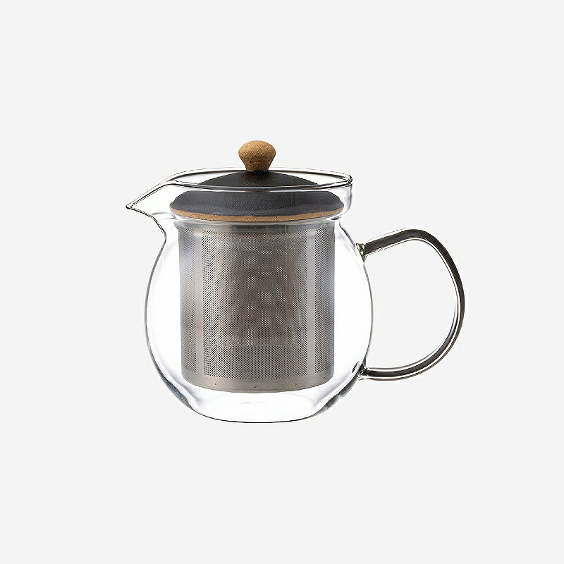 西海陶器 玄(くろ) SSガラスポット 小 25533 波佐見焼