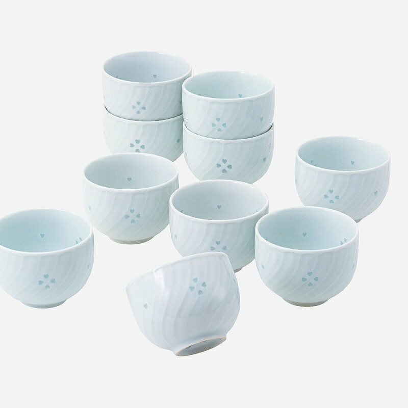 西海陶器 ホタルレリーフ 10客仙茶揃 25612 波佐見焼