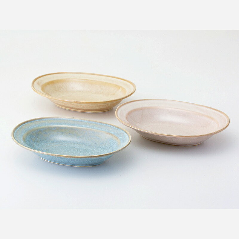 Other Tableware - 西海陶器 彩々 タマリム楕円鉢トリオ 31027 波佐見焼