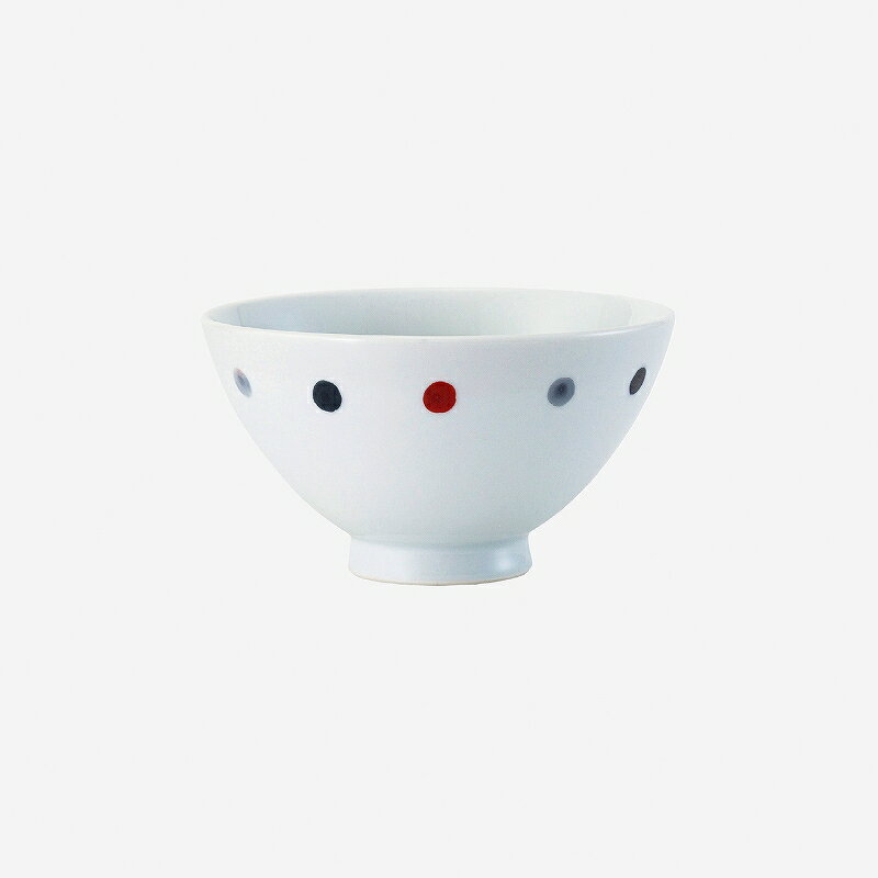 Other Tableware - 西海陶器 渕水玉 飯碗 中・赤 73666 波佐見焼 5個セット