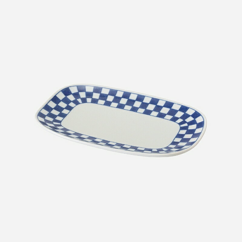 Other Tableware - 西海陶器 市松紋 19CM長皿 73709 波佐見焼 5個セット