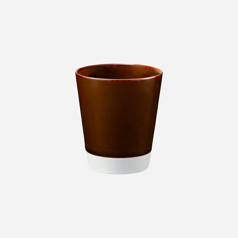 西海陶器 es cup 飴釉(M) 19574 波佐見焼 5個セット