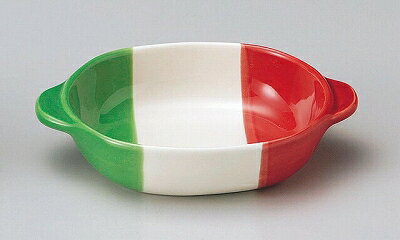 三陶 萬古焼 グラタン皿 小 中皿 イタリアン 13520 マハラジャ 13605