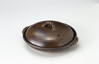 三陶 萬古焼 7号陶板 釉掛(蓋付) 09054