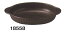 三陶 萬古焼 ブラック 立筋オーバルグラタン 18558 グラタン皿 大皿