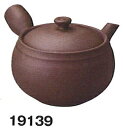 三陶 萬古焼 黒吹 2号新カメ急須 サークル網 350ml 19139